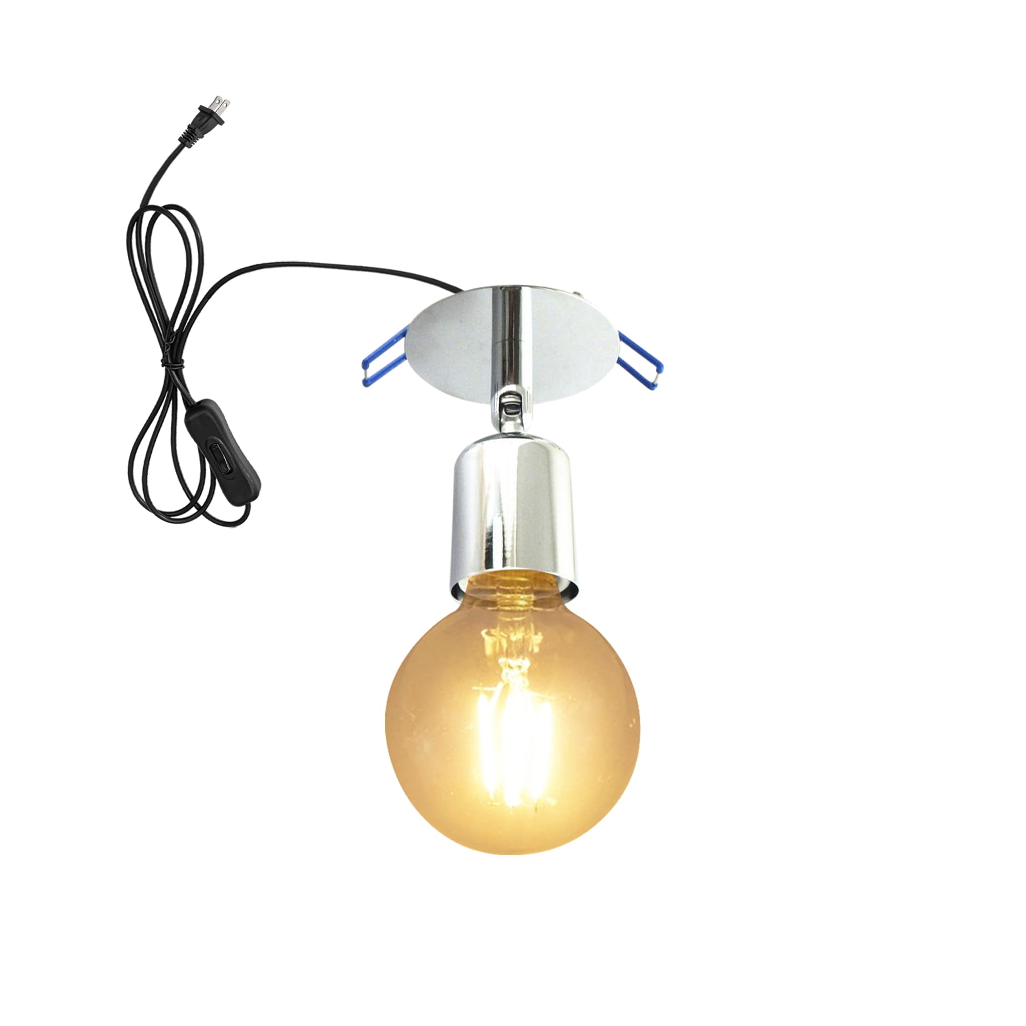 Amazon.co.jp: FSliving LEDダウンライト コンセント式 器具一体型