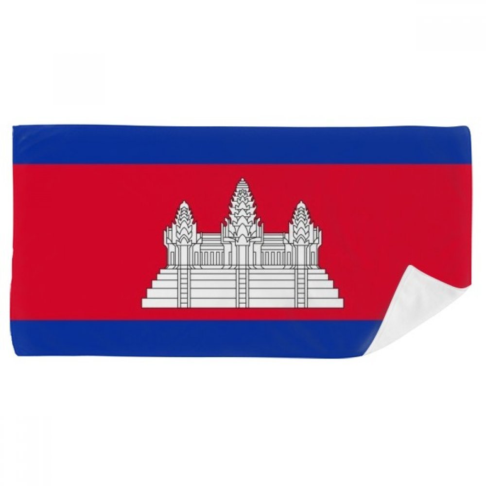 Serviette de bain Cambodge douce pour éliminer l'irritation des tissus rêches