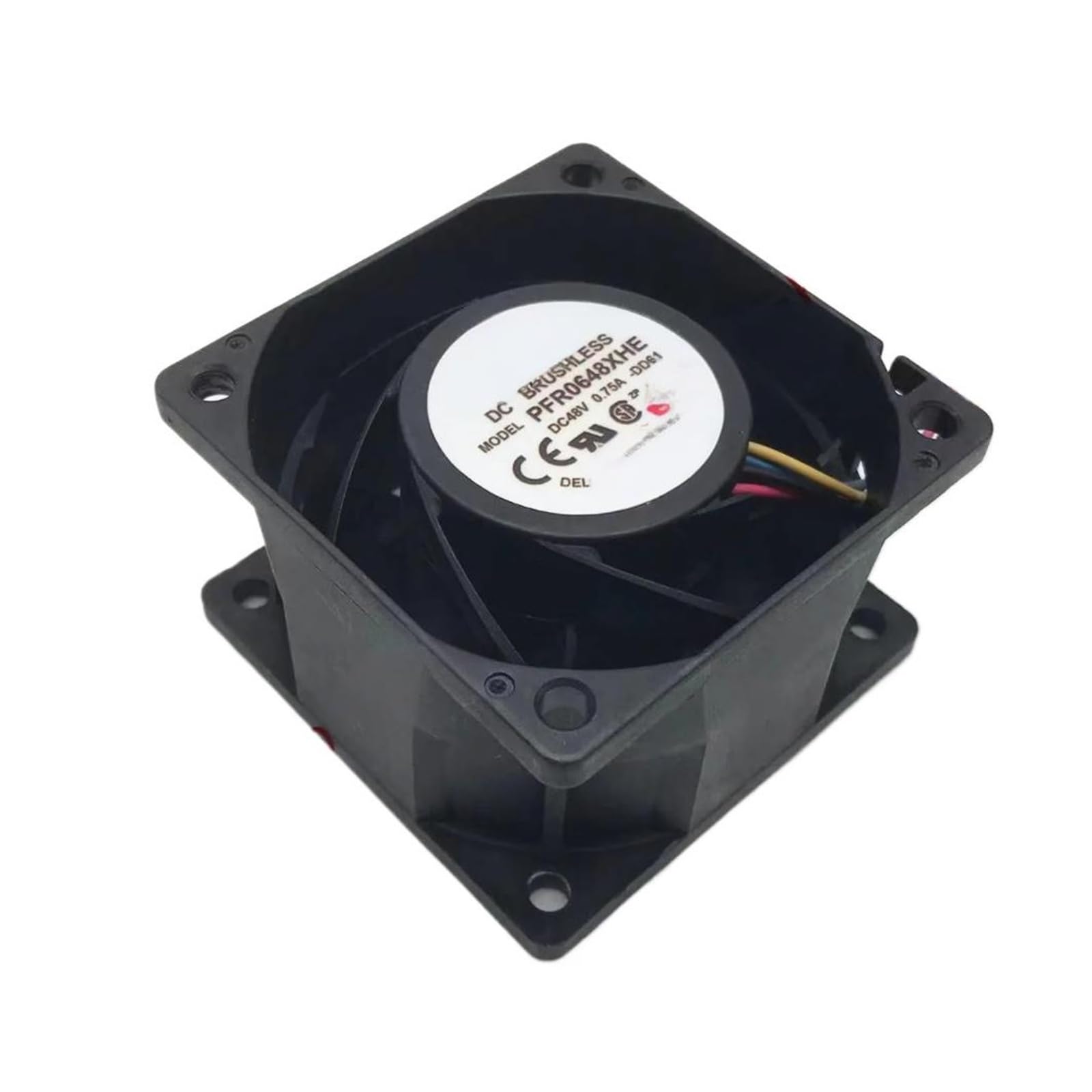 UITGVDQAT PFR0648XHE DD61 Server Cooling Fan DC 48V 0.75A 60x60x38mm 4-Wire