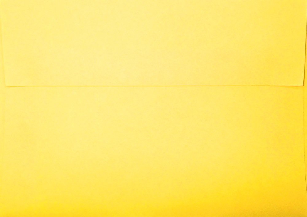 A1 Envelopes - Yellow - 3 5/8 x 5 1/8 (for Response Cards) (Pack of 25)