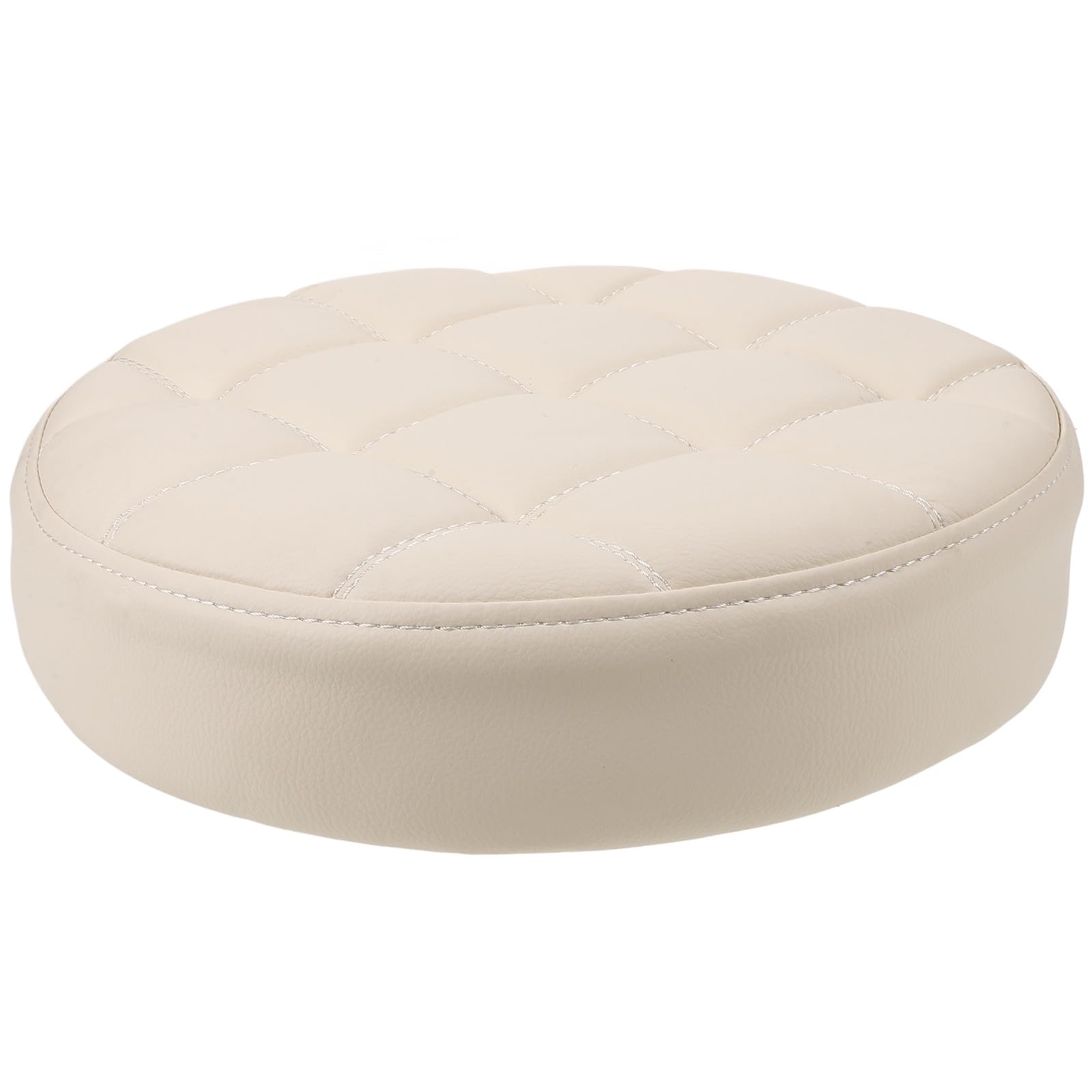 Siège de remplacement en PU rond pour tabouret de bar coussin en similicuir haut de gamme