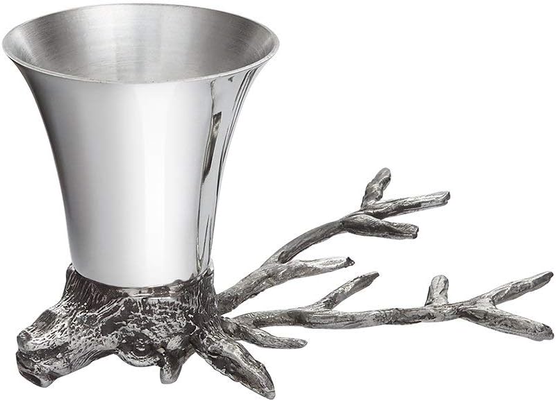 Wentworth Pewter - Stag Pewter Jigger, stirrup cup, measure, cup - Dia:80mm H:60mm /Pewter