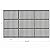 Uniflasy Cooking Grates Heat Platesfor Nexgrill 720-0882A Evolution Infrared Plus 5-Burner Gas Grills Grates Replacement Parts Gas Grills Cast Iron Cooking Grids