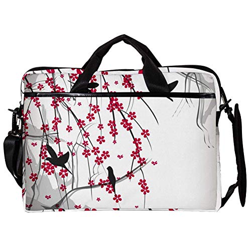 Bolso bandolera para portátil de 14 a 15,4 pulgadas con diseño de golondrina
