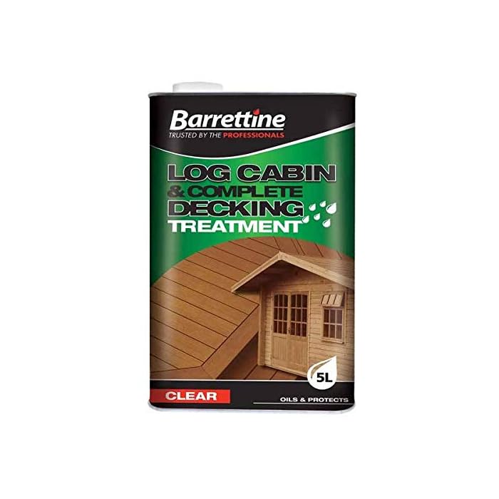 Buy Barrettine Log Cabin Treatment 5L Barrettine Premier Wood Preserver