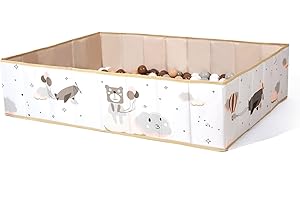 Tall and Foldable Ball Pit, Perfect for Kids and Pets