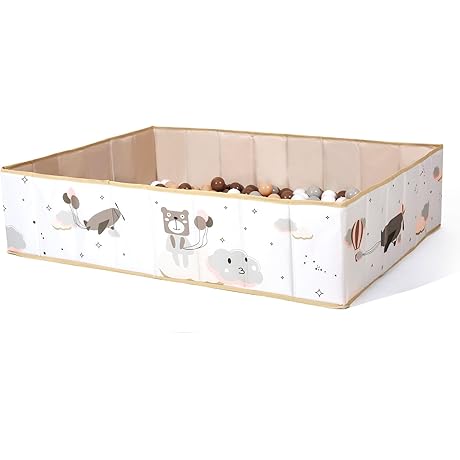 Tall and Foldable Ball Pit, Perfect for Kids and Pets