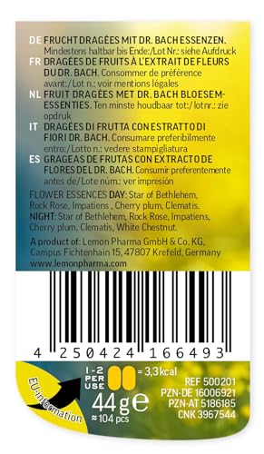 Bach-Perlen STRESSLESS Tag & Nacht 44 g Lemon Pharma