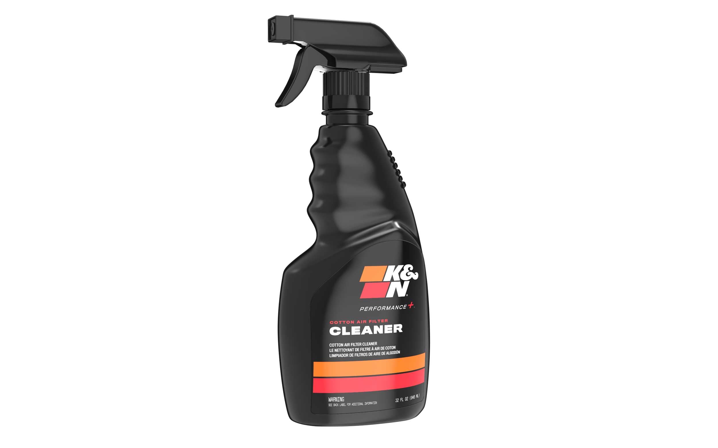K&N Air Filter Cleaner and Degreaser: Power Kleen; 32 Oz Trigger Spray; Restore Engine Air Filter Performance, 99-0621