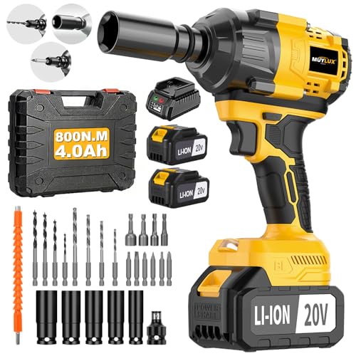 Llave de Impacto Eléctrica 1000Nm Marca Tegatok