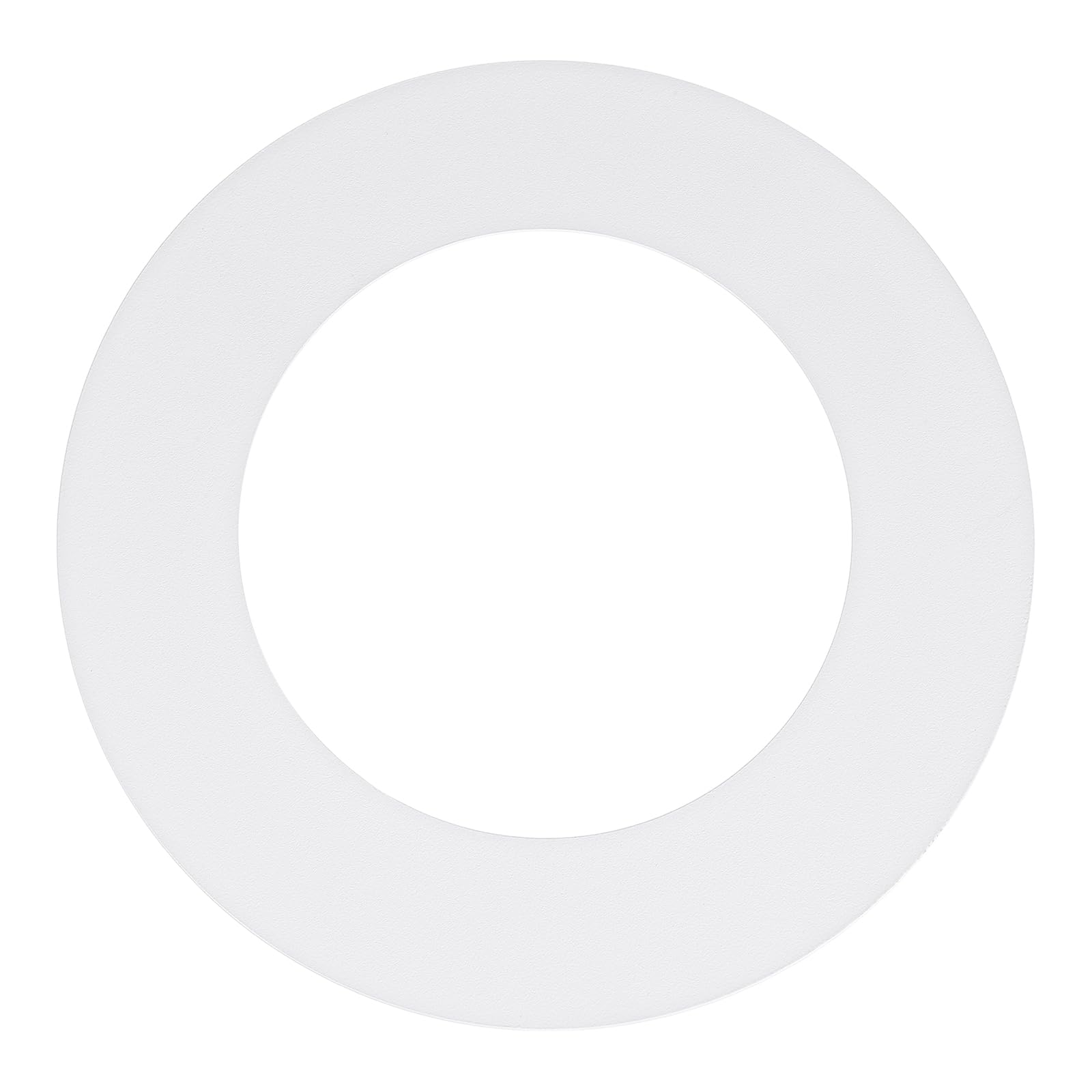 sourcing map Goof Rings for 4" Recessed Light 4.3" ID 6.8" OD Matte White