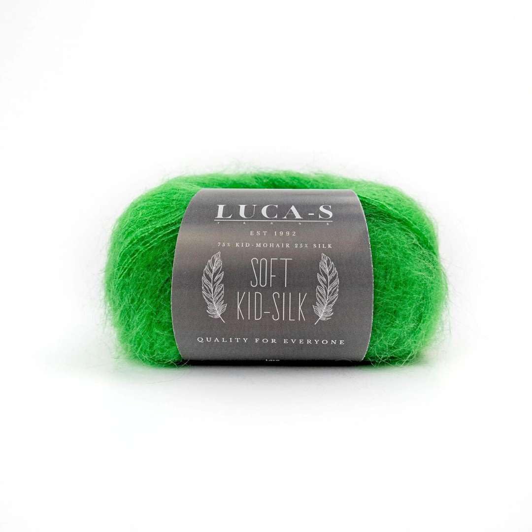 Set of 5 Soft Kid Mohair & Silk Yarn for Knitting & Crochet, 75% Mohair 25% Silk, 25g 210m, Lace-Weight Fluffy and Soft Wool for Knitting — image 1