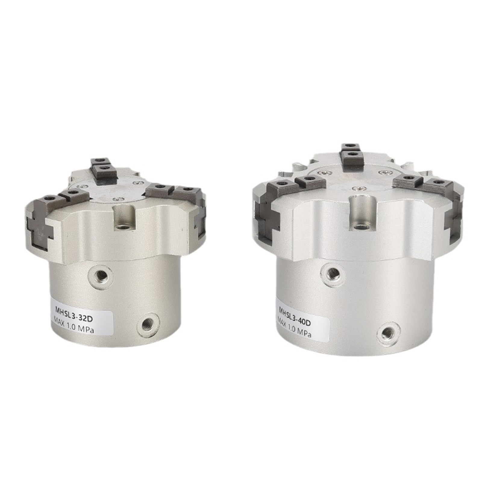 Griffe pneumatique MHSL3-16D triple doigt pour air comprimé