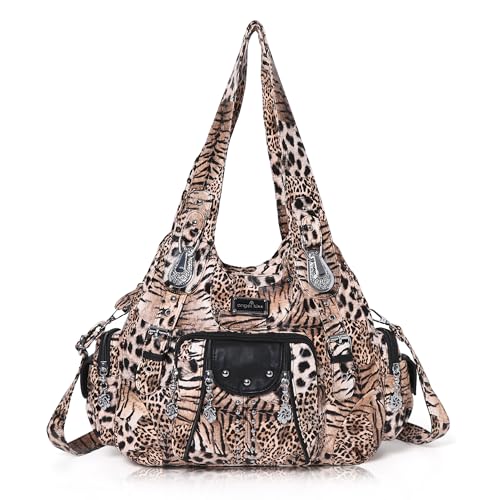 Image of Angel Kiss Purses for Women Soft PU Leather Large Hobo Bags for Women Shoulder Bag | Soft