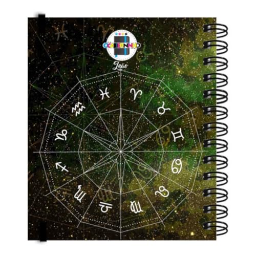 Planner Mensal Permanente Agenda Signo Leão Astrologia