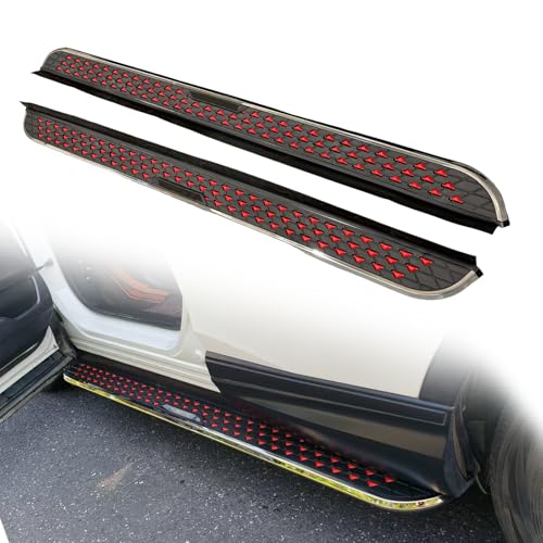 Estribos 2pcs Dodge Durango 2018-2025 aluminio y plástico
