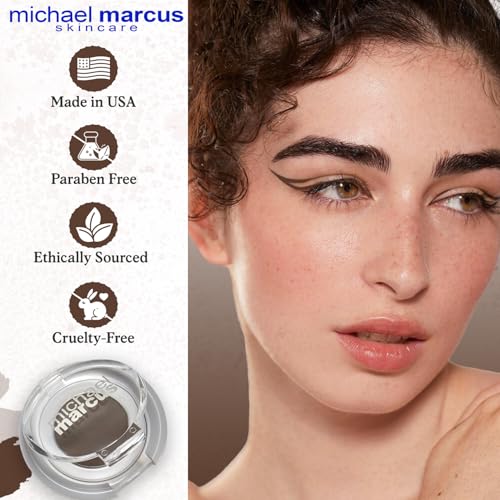 Delineador Michael Marcus Cake Espresso marrón resistente al agua miniatura 5