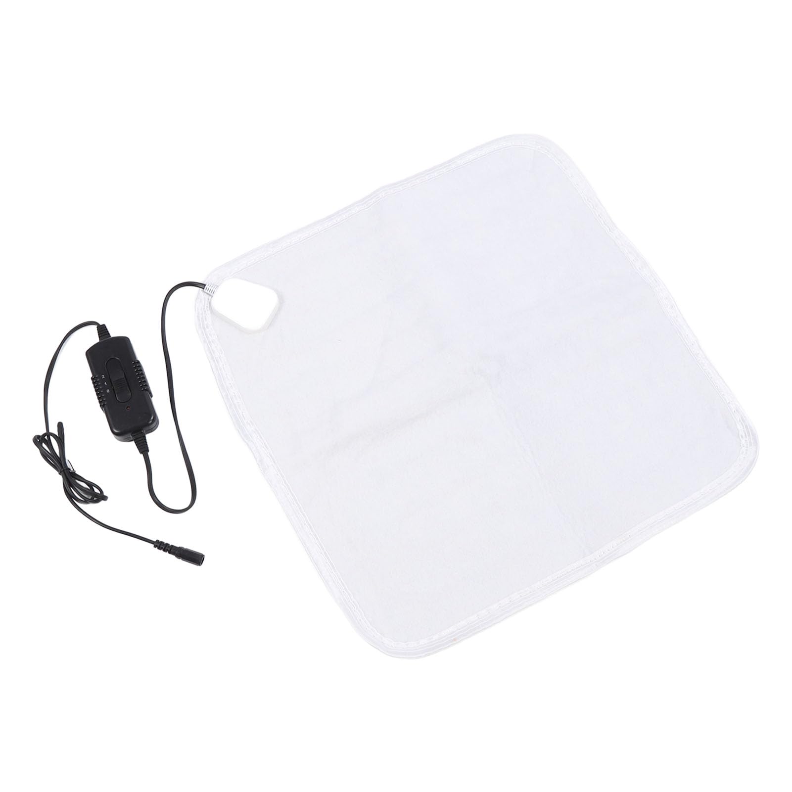 XUMIUZIY Tappetino Riscaldante per Animali Domestici per Cani e Gatti, Coperta Riscaldante Elettrica 12V 50W con Pannello Solare, Riscaldamento Rapido e Uniforme, con Scatola Batteria