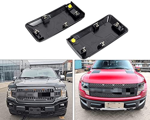 Poetryxiao Front Bumper Guards Pads Inserts End Caps Cover Compatible With Ford F150 2018 2019 2020 ,1 Pair,Bumper Traverse Accessories #TOP3