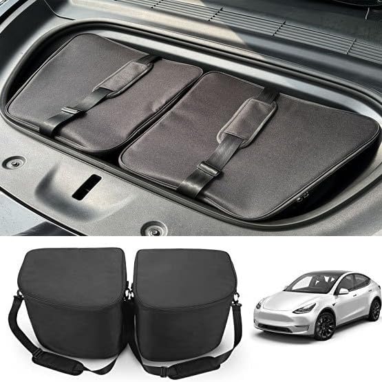 Bolsas refrigeradoras Tesla Model 3 Y que evitan manchas frunk 2