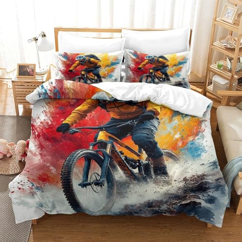 Housse de couette VTT 140x200 en microfibre premium ultra douce