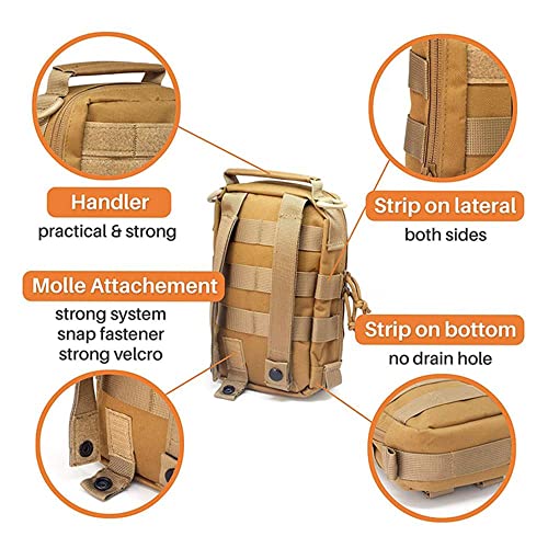 First Aid Pouch Portable Oxford Cloth Large Capacity Outdoor Survival Bag For Travelling And Hiking #TOP4