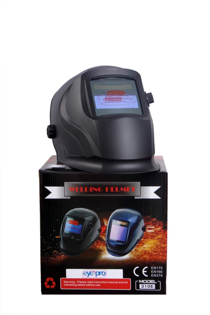 Eye Pro Special Nylon Auto Darkening Welding Helmet Black Colour - Image 5 thumbnail