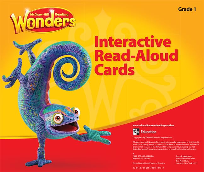 Reading Wonders, Grade 1, Interactive Read Aloud Cards (ELEMENTARY CORE READING)