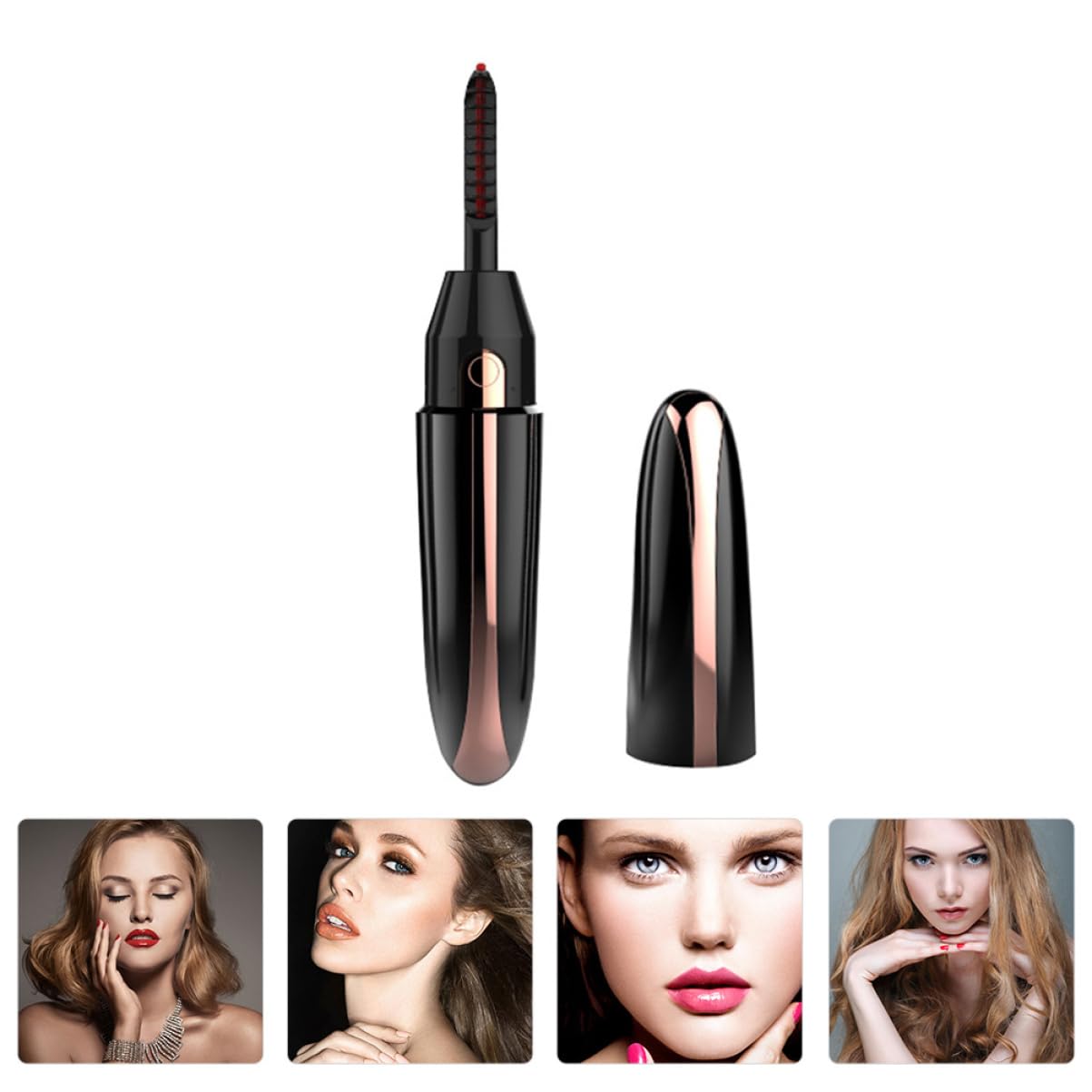 FOMIYES 3sätze Usb Wiederaufladbarer Elektrischer Wimpernformer Tragbare Beheizte Wimpernzange Für Wimpernkrümmung Sicherer Und Gesunder Gebrauch Für Zuhause Oder Reisen