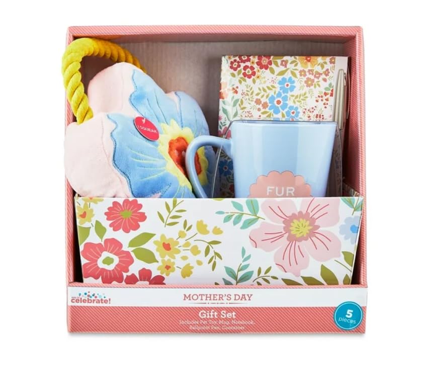 Celebrate Mother’s Day Fur Mom Gift Set CUP, 9.8