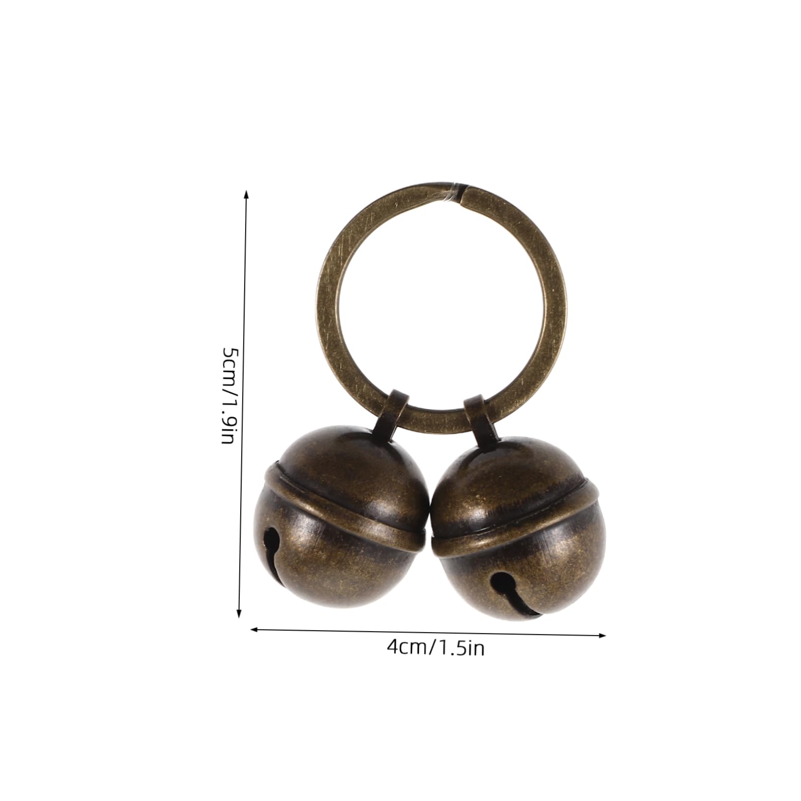 Abaodam 1 Set Multi Function Pet Collar Bells Elegant Hanging Cat Dog Bells for Crafting Lightweight Portable Accessories for Indoor Outdoor Use Versatile Pet Safety