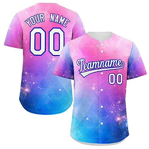KXK Custom Men Women Youth Baseball Jersey Fashion Graffiti T-Shirt Personalized Stitched Name Number Plus Size