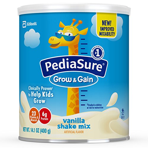 PediaSure Grow & Gain Non-GMO & Gluten-Free Shake Mix Powder, Nutritional Shake For
