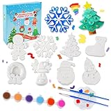 kockuu Christmas Ceramics to Paint for Kids Christmas...