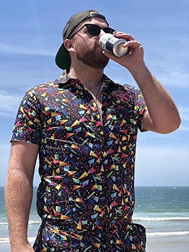 Zesties Male Romper (Extra Small, Confetti)