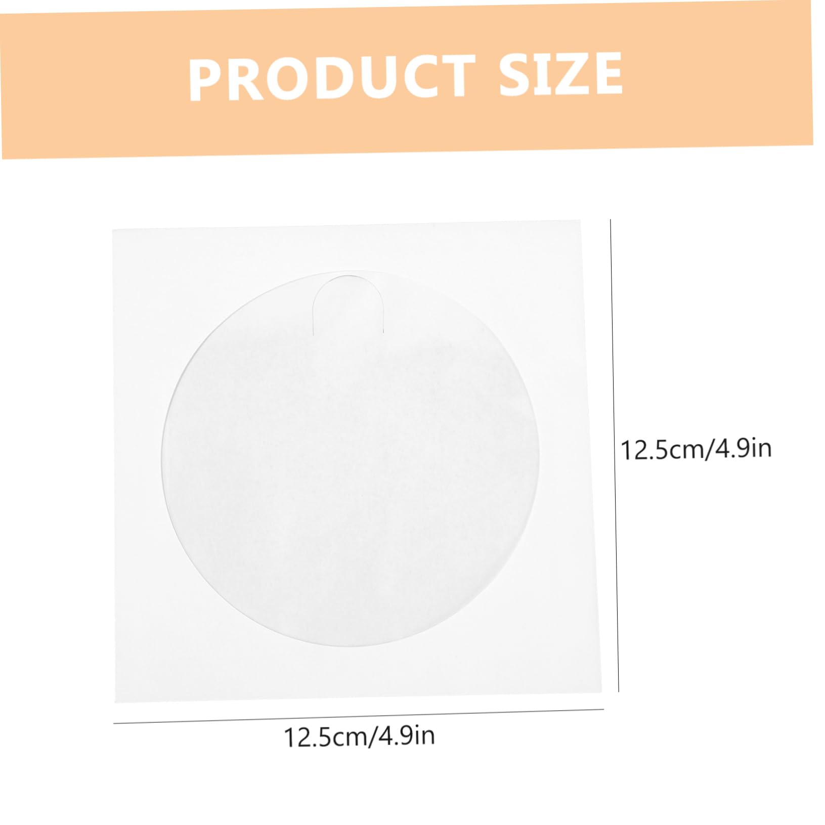 SHINEOFI 100 pièces Enveloppes Papier Résistant pour CD DVD Rangement Protection Rayures Humidité Maison Bureau