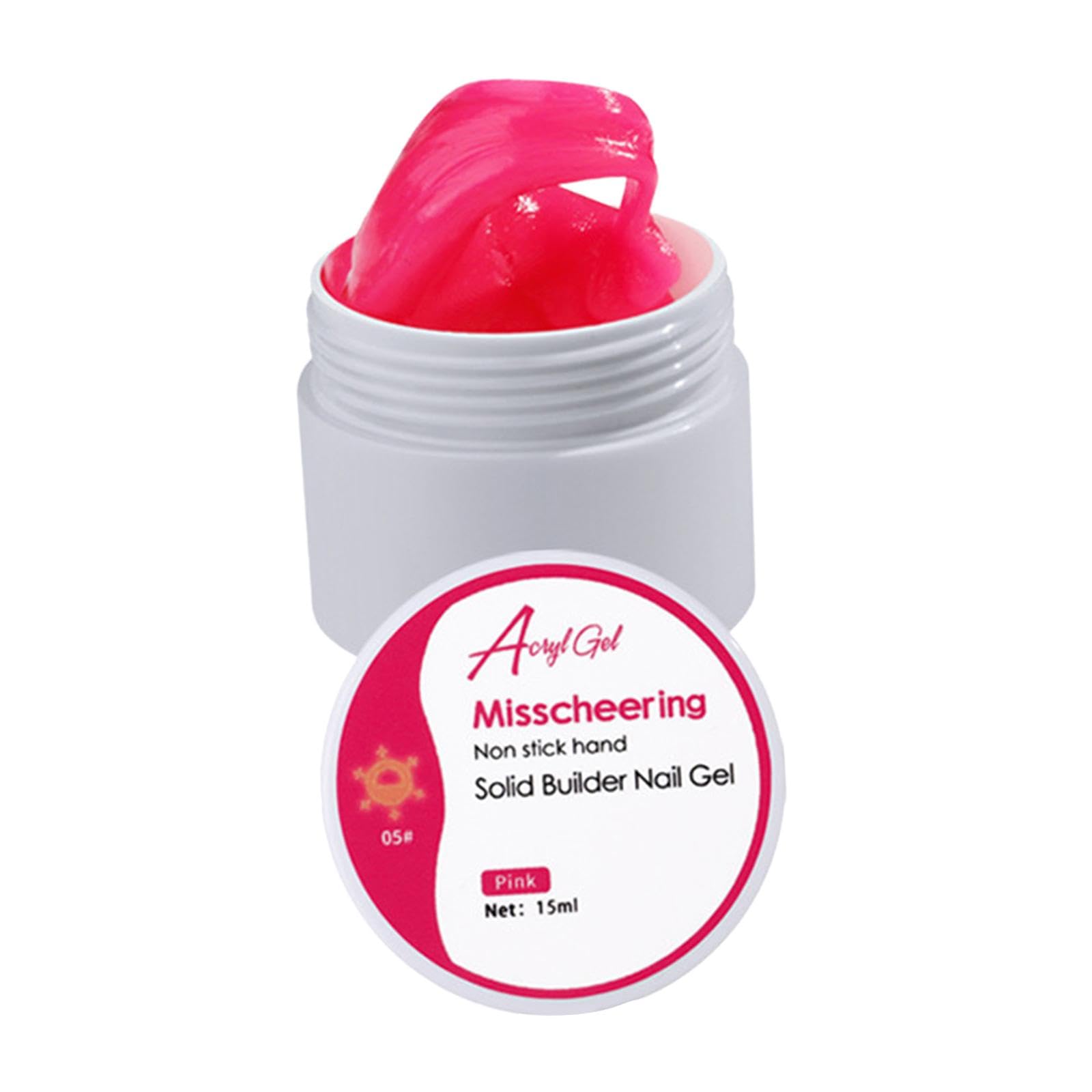 Solid Nail Gel Nail Extension Gel for Manicure Decoration Products Nail Gems Pink|1 Solid Builder Nail Gel| Gel Nails| Gel Nails| Nail Care Manicure & Pedicure |Health & Beauty-image-25