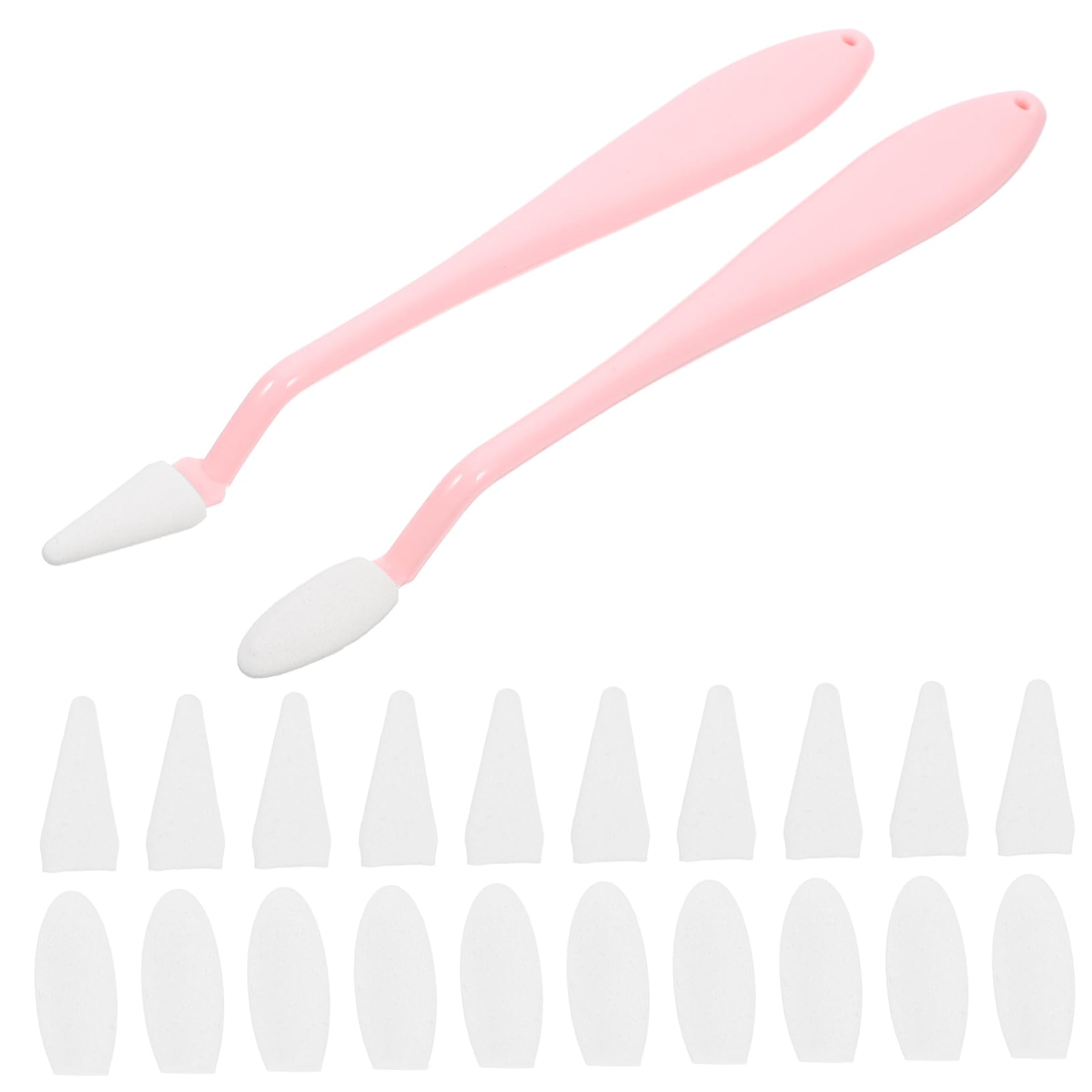 Hohopeti 20pcs Sketch Eraser Set Art Blender Sponge Blending Brushes Drawing Art Blender Shadows Blending Tools Student Artist Painting Erase Replacement Heads Included
