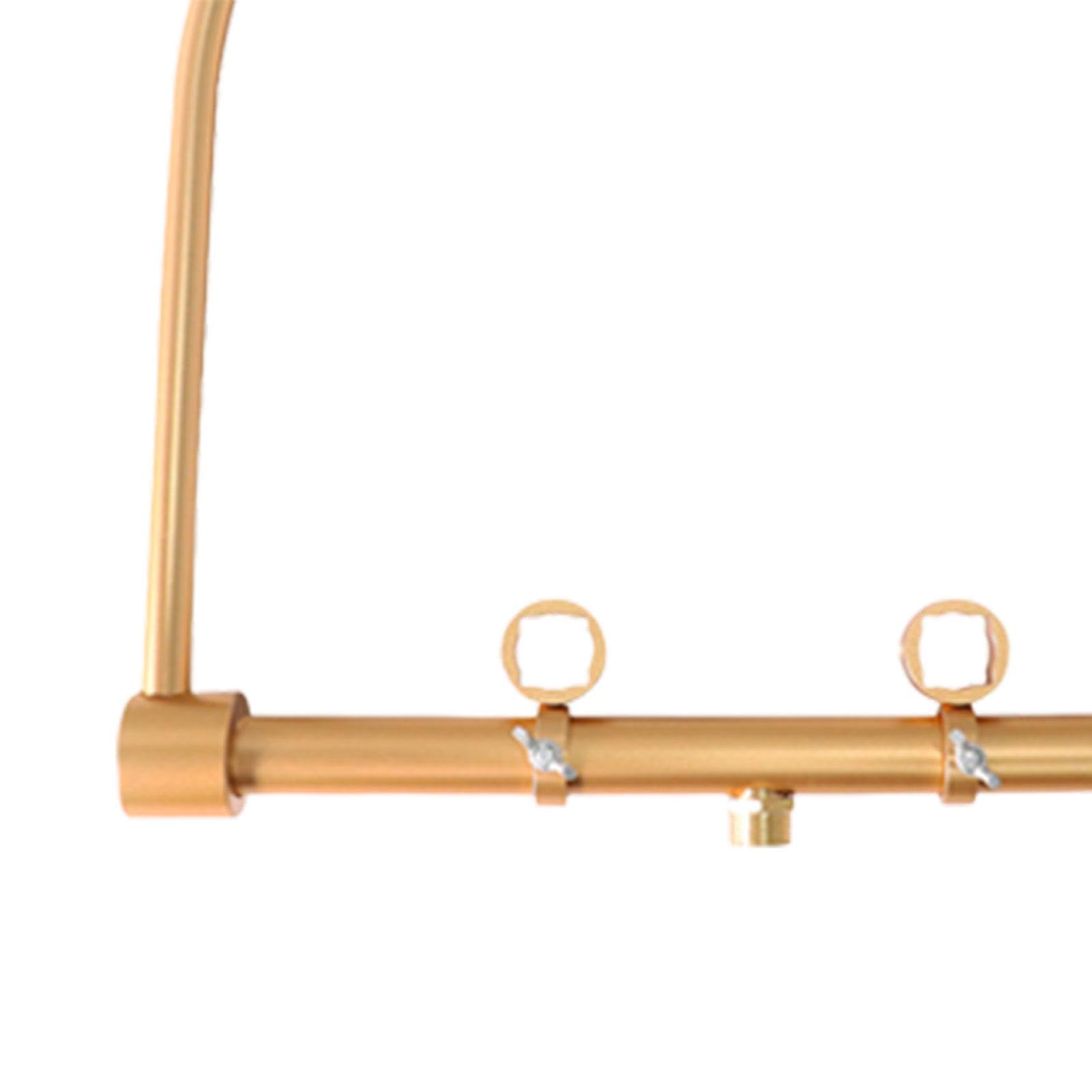 Equipo para lavabo de champú, marco de circulación de agua, metal, uso flexible, accesorios profesionales para cama de champú para salón de belleza