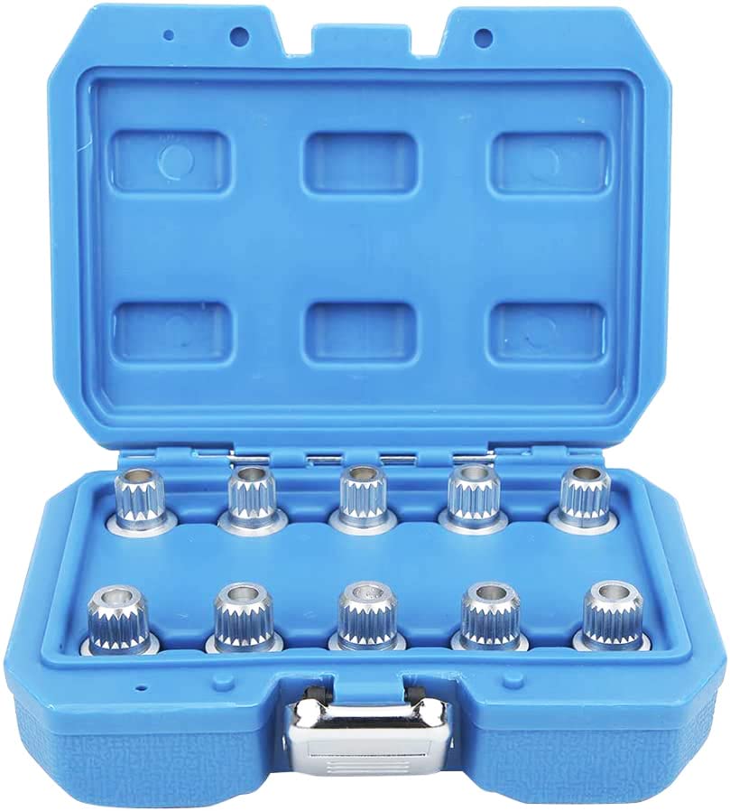 JOMAFA - JUEGO DE VASOS PARA TORNILLOS ANTIRROBO EN LLANTAS BMW/MINI 13-40 ptas
