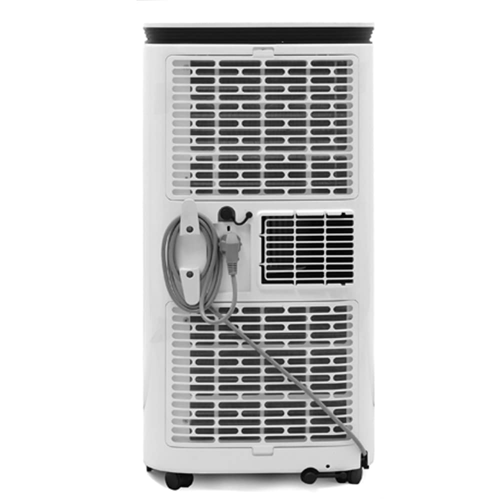 DIGIQUEST Climatizzatore portatile COMODO 9000BTU | 4 in 1: freddo, caldo, umidificatore e ventilatore (2.6kW e 2.0 kW) | 24h Timer | Modalità Notte | Salvaspazio [Classe energetica A]