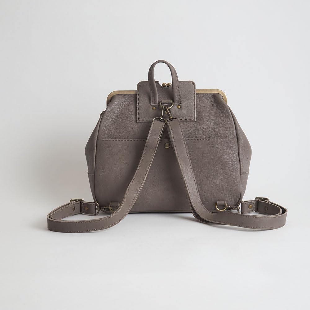 kanmi がま口3wayショルダーバッグ　リュック Kanmi. カンミ ドロップツリー木玉 がま口3WAYバッグ B22-62