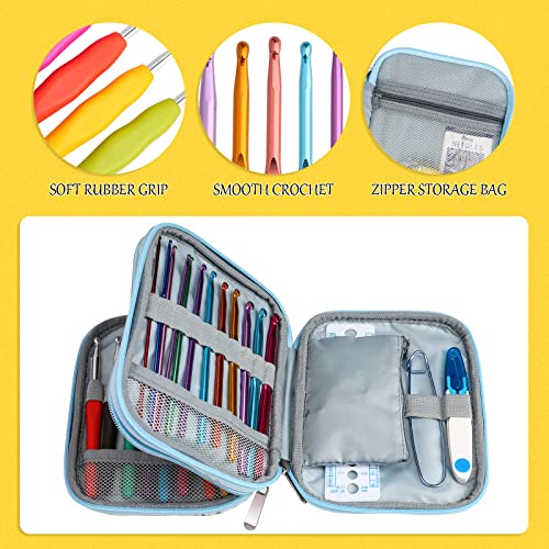 Crochet Hook Set Knitting Needles (Summer Flower) - Thumbnail 4