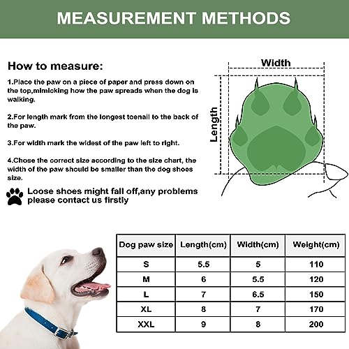 NeuWee Dog Boots, Non-Slip Dog Paw Protectors - Image 2