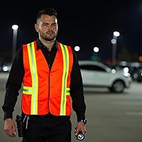 Vista 13 de G & F Products Chaleco de seguridad reflectante de alta visibilidad con bolsillos multifunción ANSI Clase 2