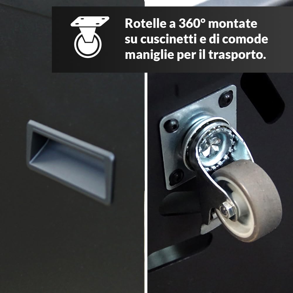 KRATKI Stufa da terrazza a gas G30/ 144,4 x 37 x 37 cm bianco Ecodesign 8,2 | Patio Light Riscaldatore a Gas Portatile 8,2 kW; Alimentato a Propano Butano G30/30mbar; Efficiente Riscaldatore per Esterni