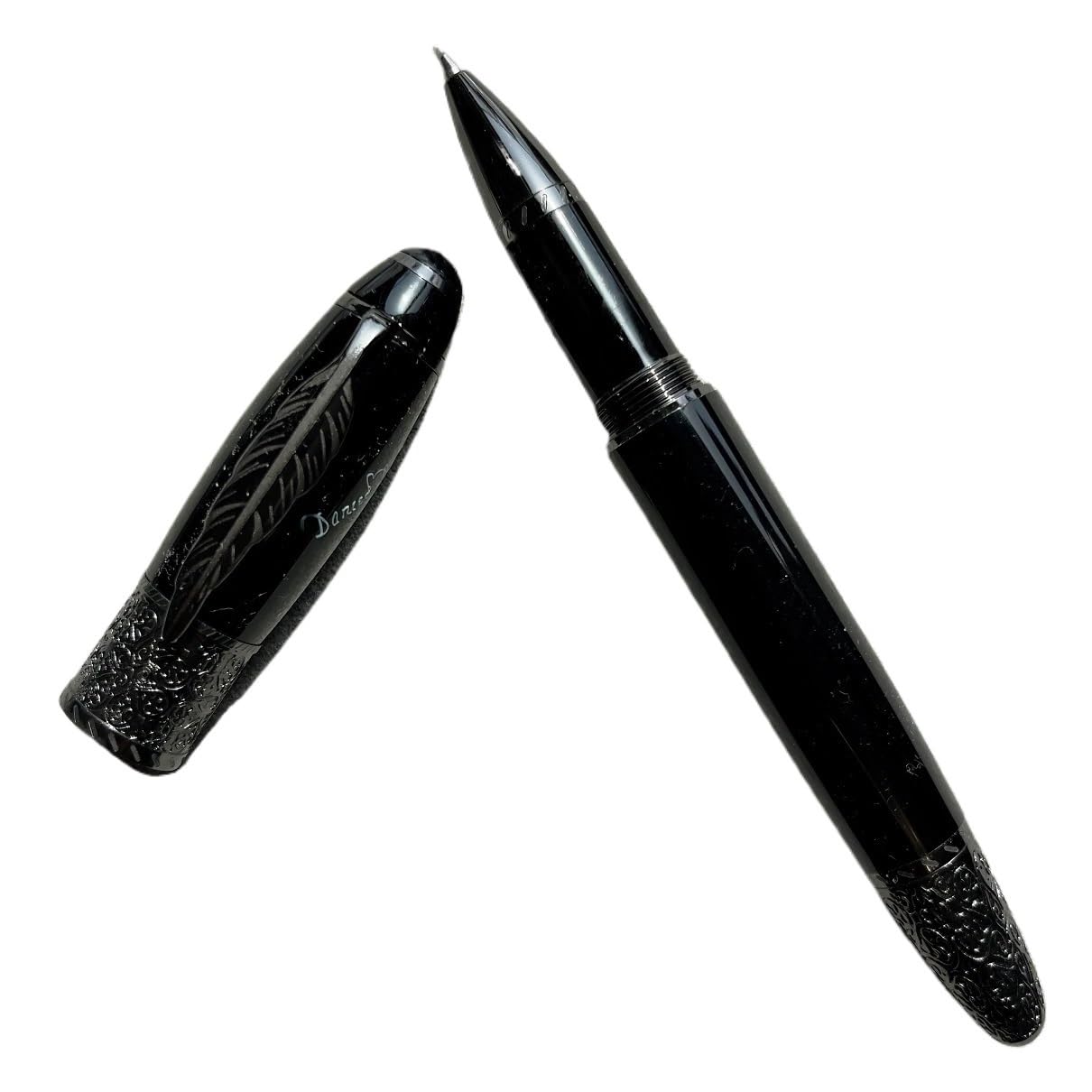 EPANO Metall-Füllfederhalter, EF-F-Feder, minimalistisch, High-End, Luxus, für Schule, Büro, Schreibbedarf, Tintenroller (05, Stift mit Box)