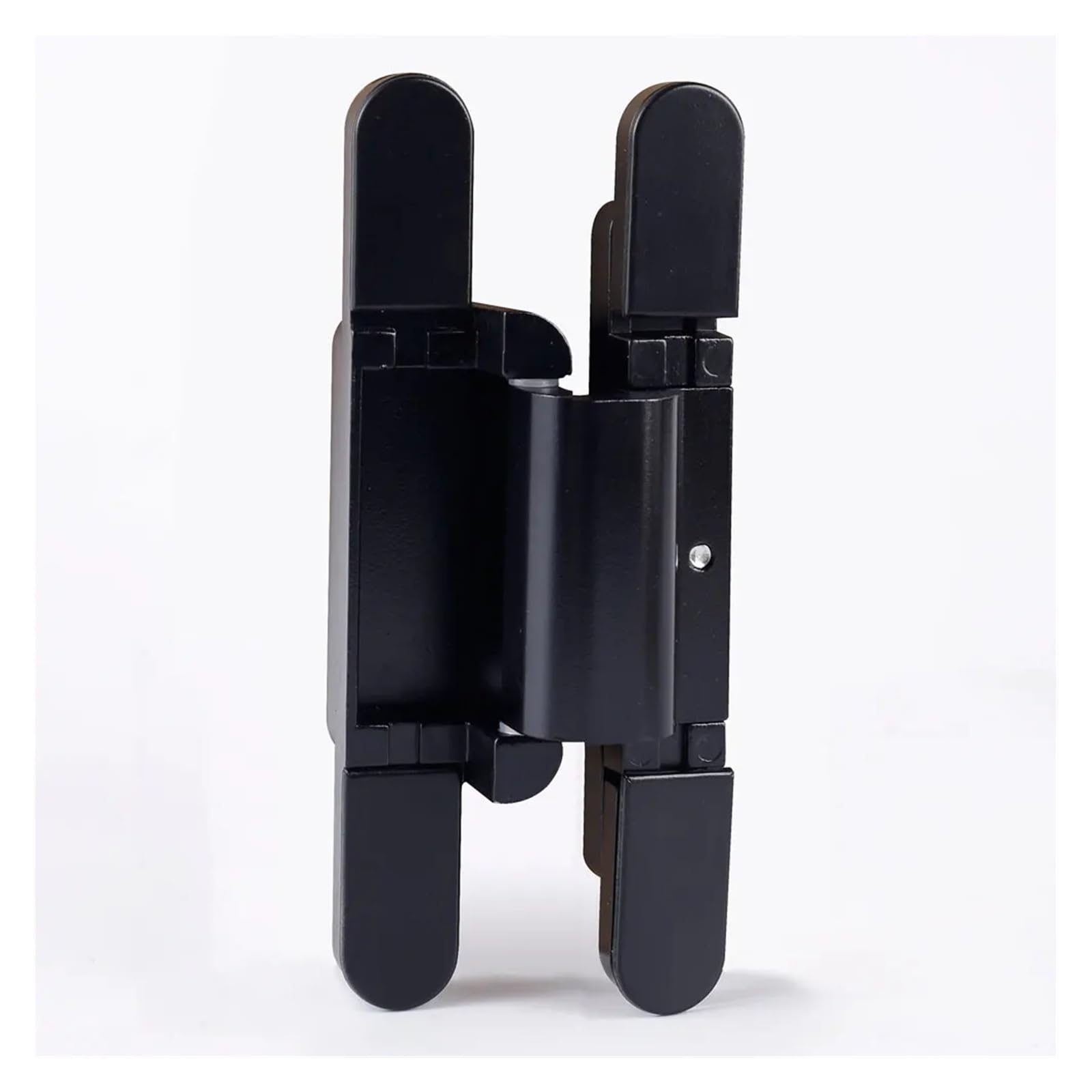 YMUGUEGH FX2 60 3D rebated door concealed entrance door hinges zinc alloy hidden door hinge(B1lack)