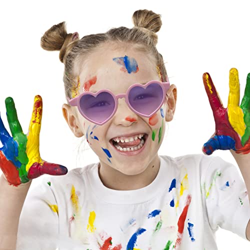 Jolbndcv Kids Sunglasses 12 Pack Flower Round Heart Toddler Sunglasses Cute Baby Sunglasses Outdoor Beach Sunglasses For Toddler Girls Boys Baby 12 Color #TOP4