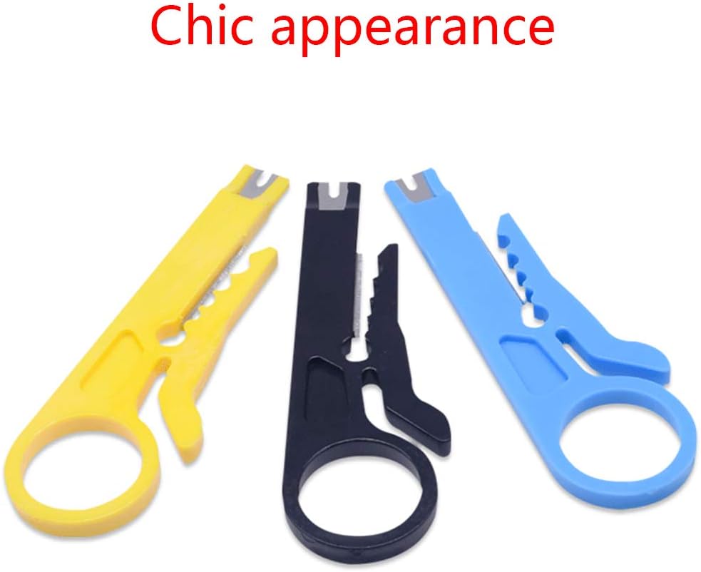 Mini Portable Wire Stripper Knife Crimper Pliers Cable Stripping Wire Cutter